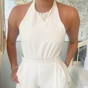 White romper